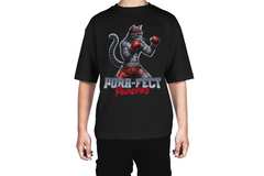 Purr-fect Punches The Boxing Cat Tee