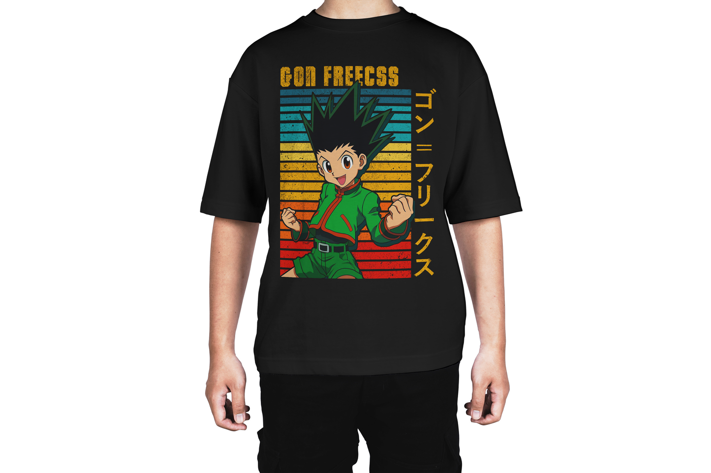 TGon Freecss Victory Pose Retro ee