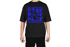 Pray with Purpose Live with Grace Tee