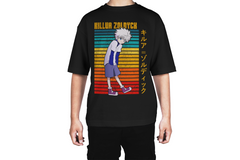 Killua Bold Colors Anime Tee