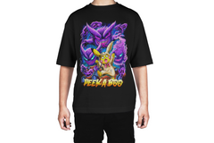 Pikachu & Gengar Peek-A-Boo Tee