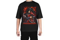 Flaming Samurai Boss Tee