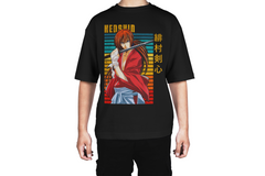 Kenshin Himura Retro Sunset Tee