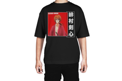 Kenshin Retro Red Square Tee