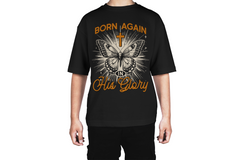 Born Again Butterfly Christian Tee