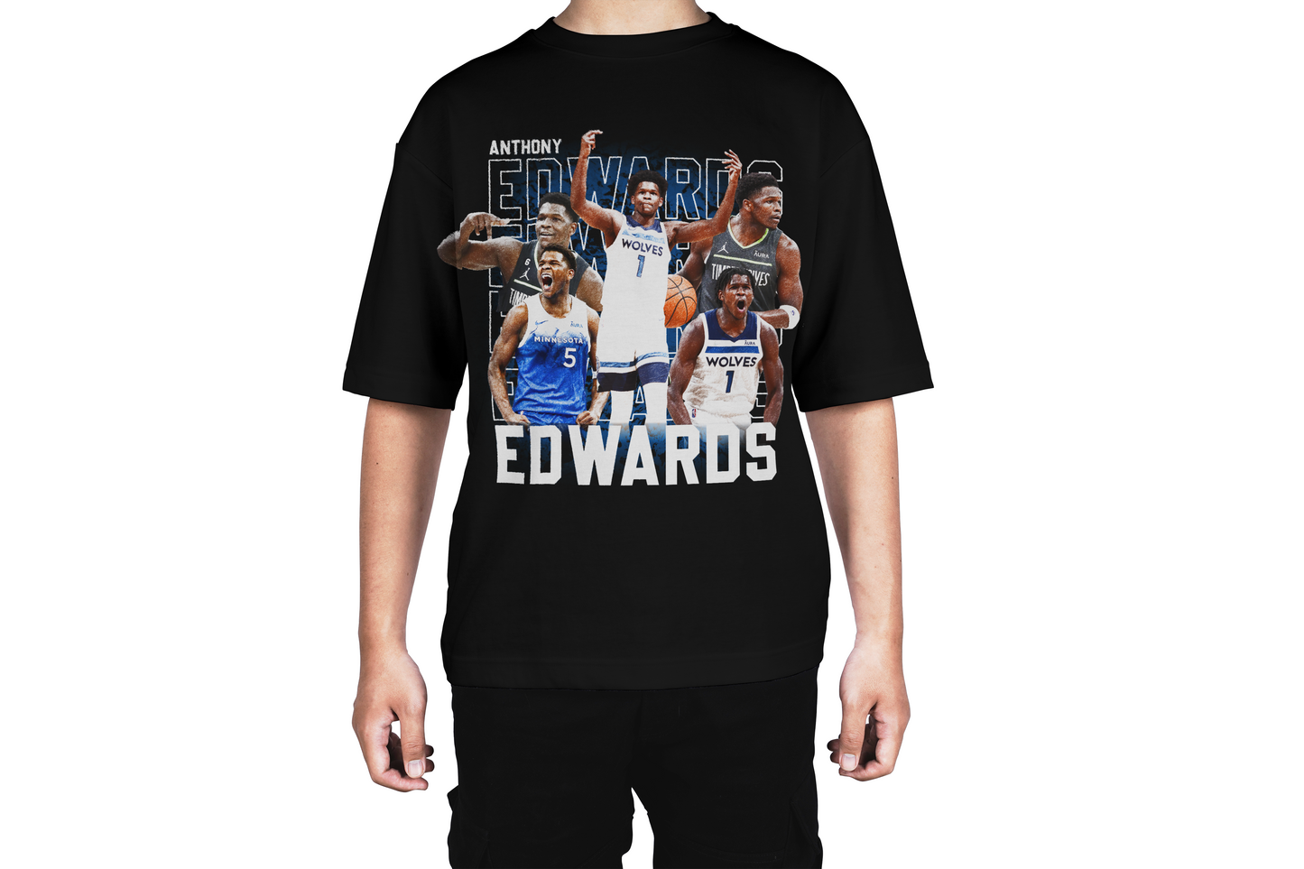 Anthony Edwards Wolves Tee
