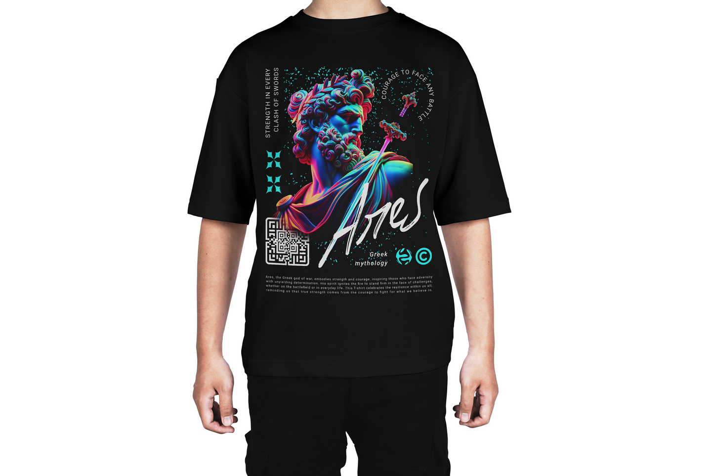 Ares God of War Greek Mythology Tee