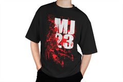 MJ 23 Red Splash Dunk Tee