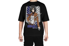 Mikasa Blades of Freedom Attack on Titan Tee