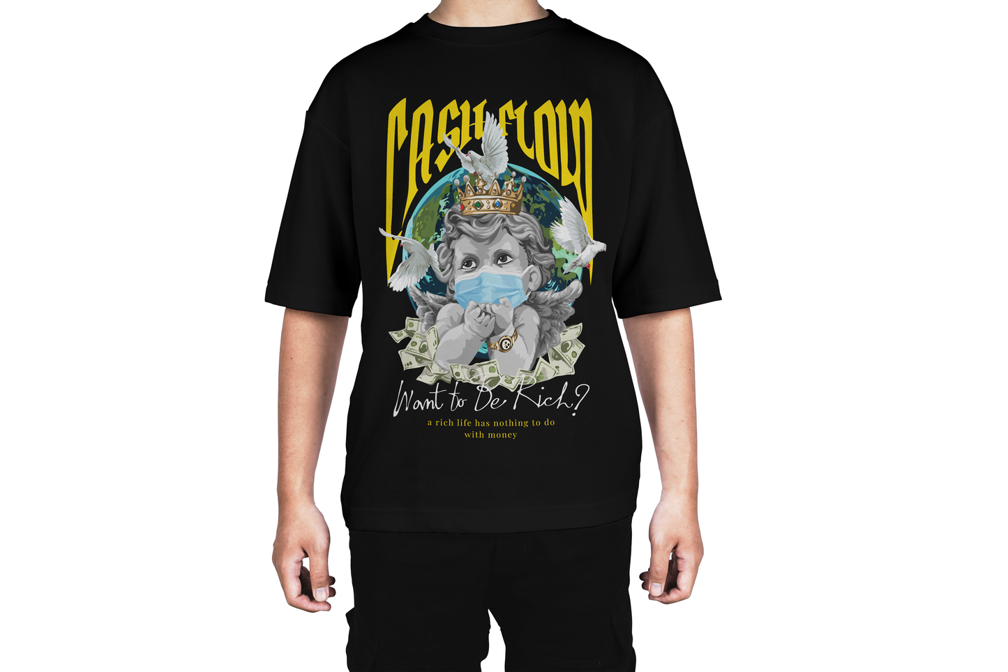 Cash Flow Angel Tee
