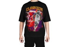 Jordan Clarkson 00 Utah Jazz Fire Tee