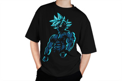 Blue Saiyan Power Mode Tee