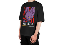 Beerus Red Spiral Tee