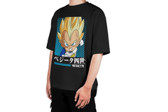 Vegeta Anime Graphic Tee