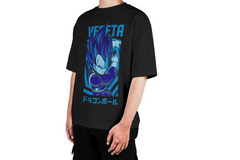 Dragon Ball Z Vegeta Oversized Tee