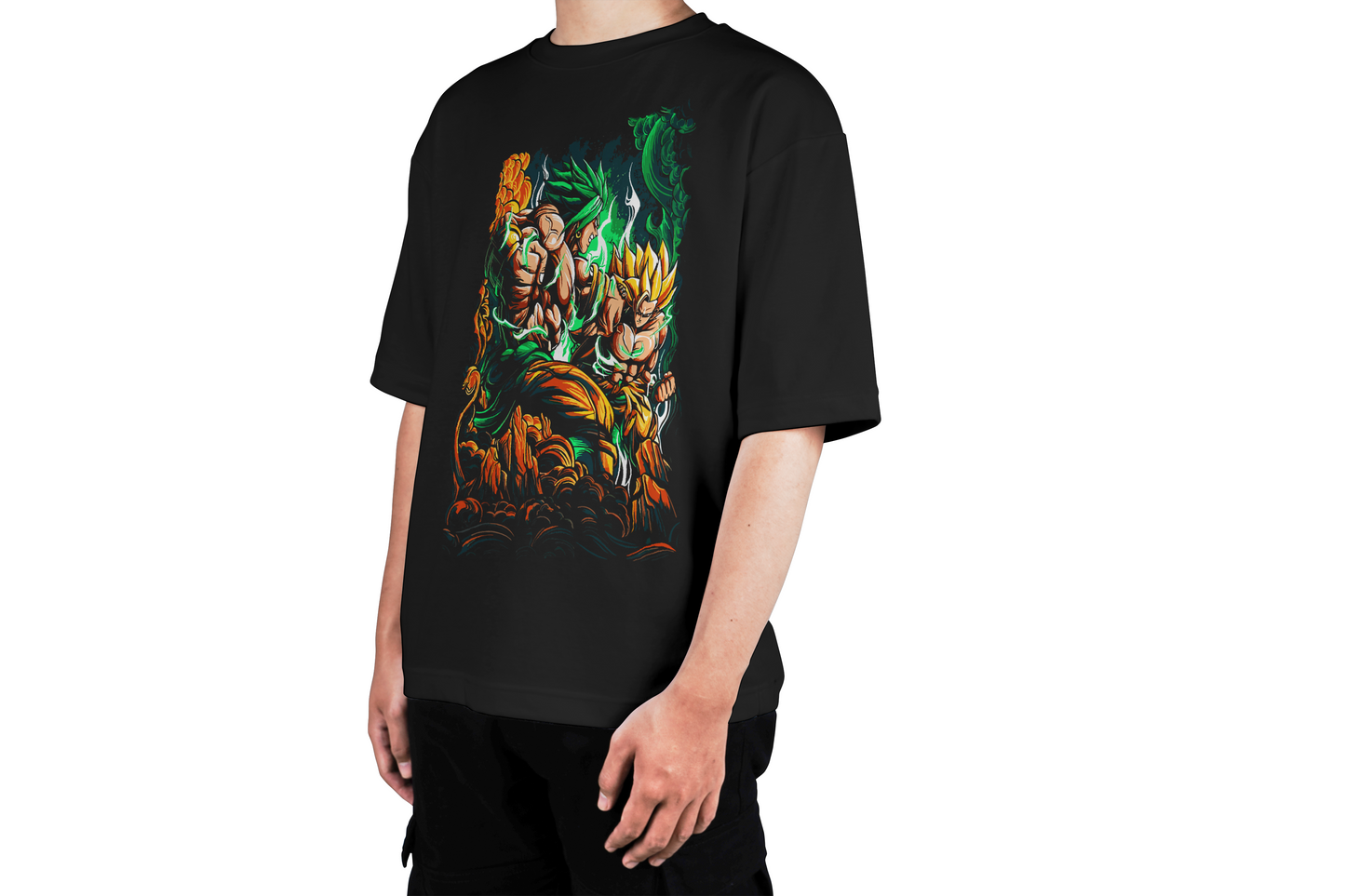 Broly vs Goku Battle Tee
