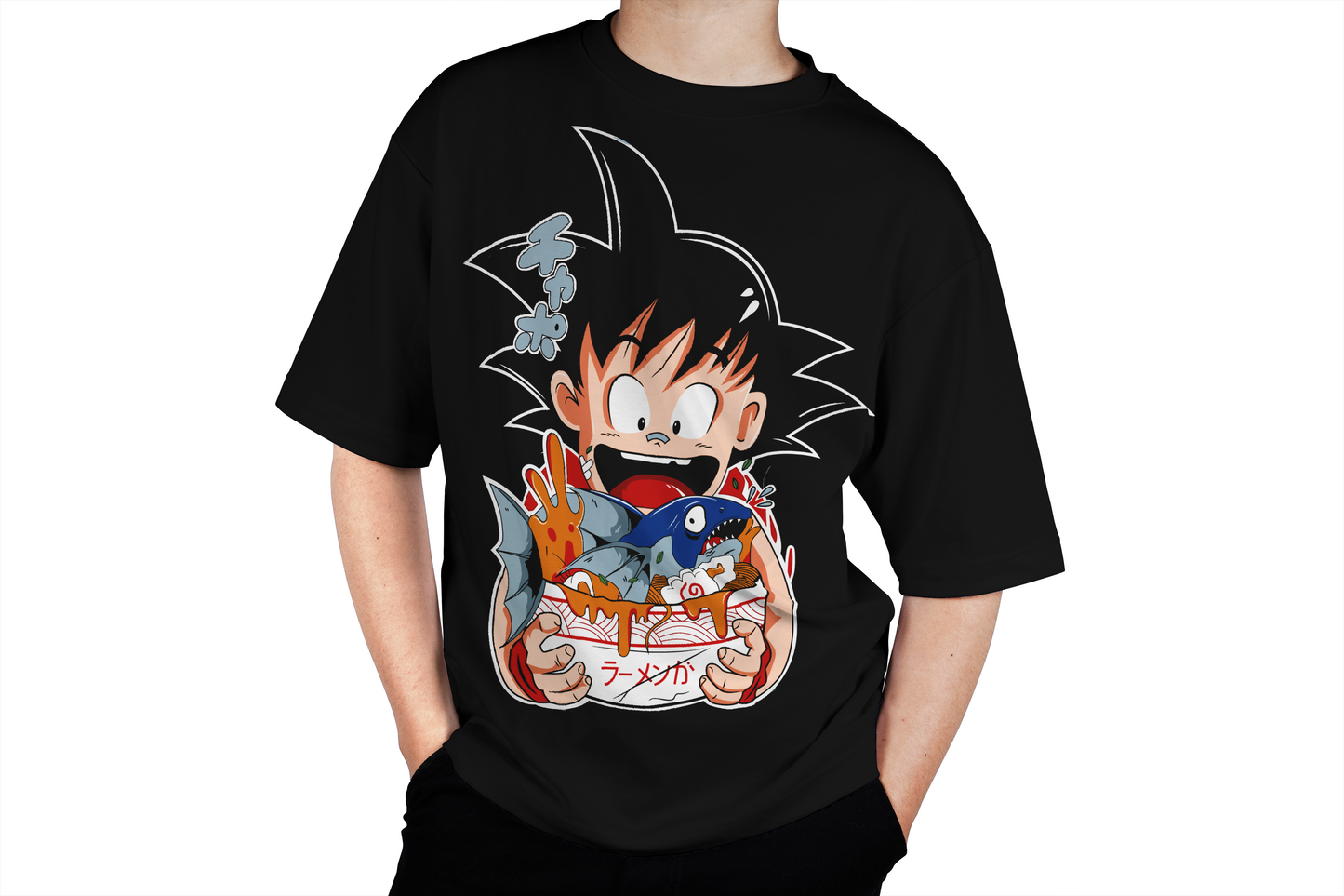 Anime Ramen Fish Tee