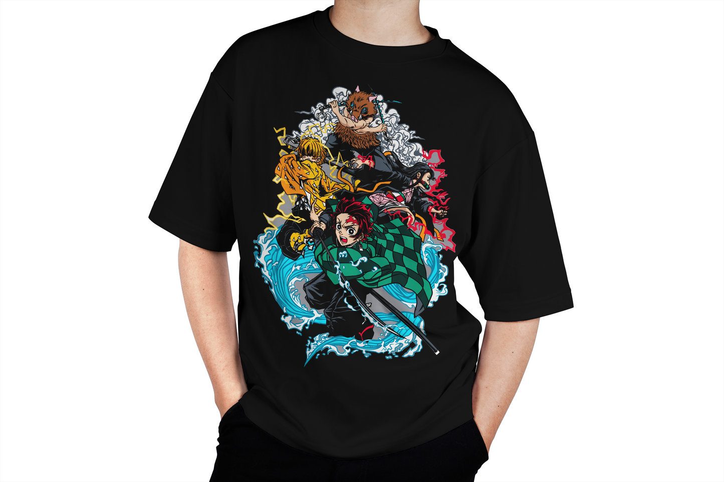 Demon Slayer Action Pose Tee