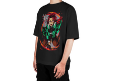 DEMON SLAYER TANJIRO FLAME Tee