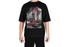 Double Up JDM Street Racer Tee