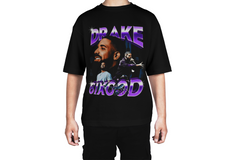 Drake 6IXGOD Purple Tee