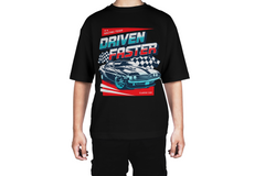 Driven Faster Classic Muscle Car Tee