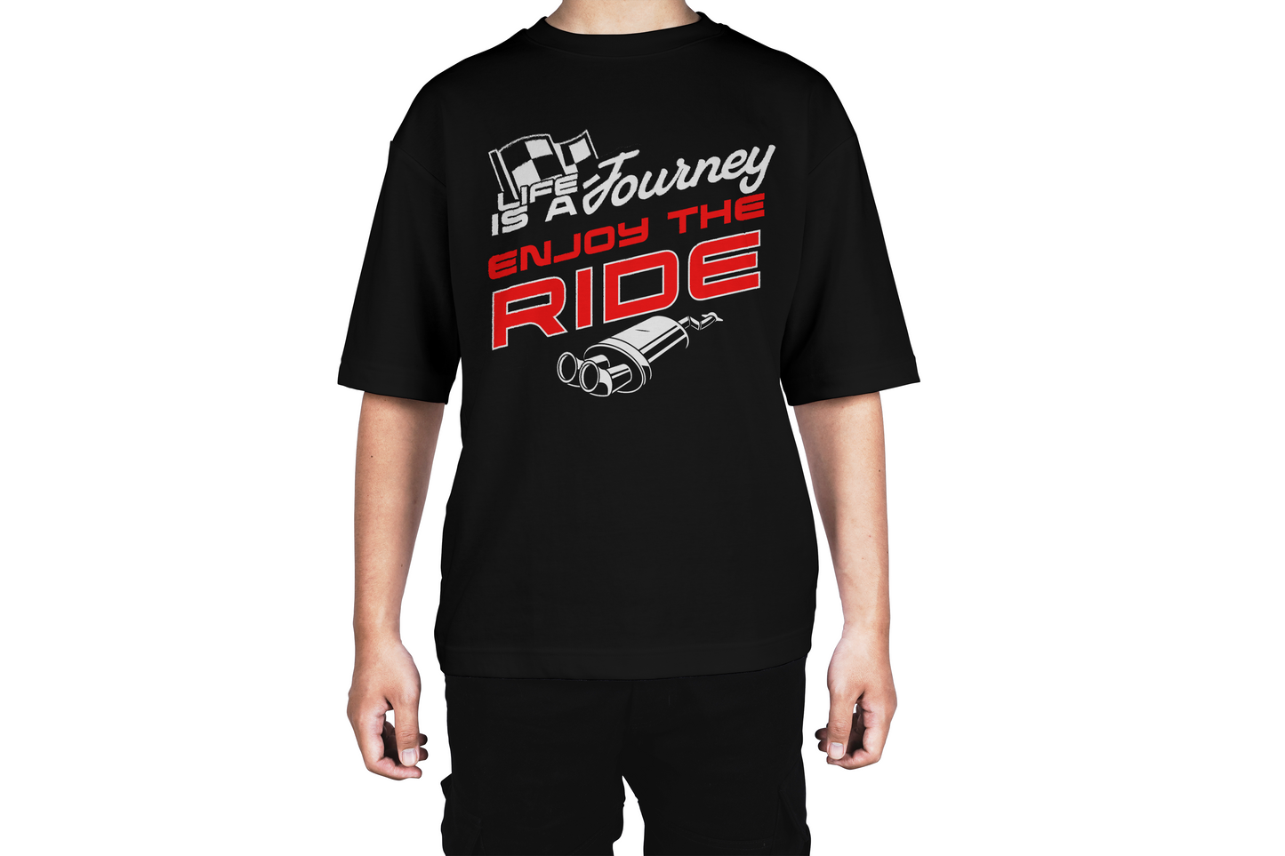 Speed Life Journey Quote Tee