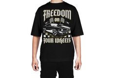 Freedom on Four Wheels Tee