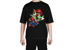 Game Freak Mario vs Yoshi Tee