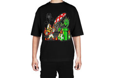 Game Over Retro Mario Adventure Tee