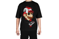 Haunted Console Mario & Boo Tee