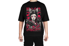Lady Kitsune Japanese Fox Spirit Tee