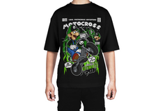 Luigi Motocross Adventure Tee