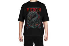 Mizuchi Mythical Japanese Water Dragon Tee