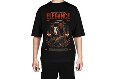 Red Veil Elegance Tee