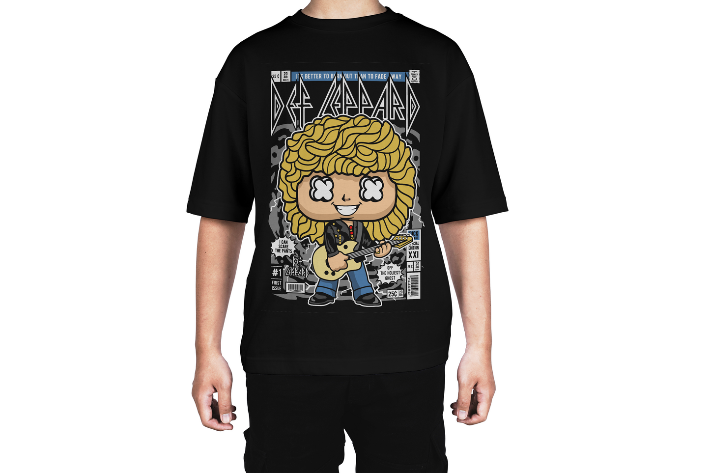 Def Leppard Rick Savage Tee