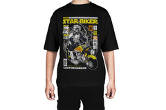 Biker Mandalorian Custom Tee