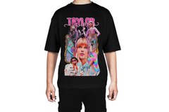 Taylor Swift Colorful Collage Tee