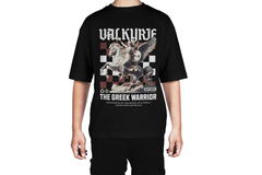 Valkyrie Greek Warrior Oversized Tee