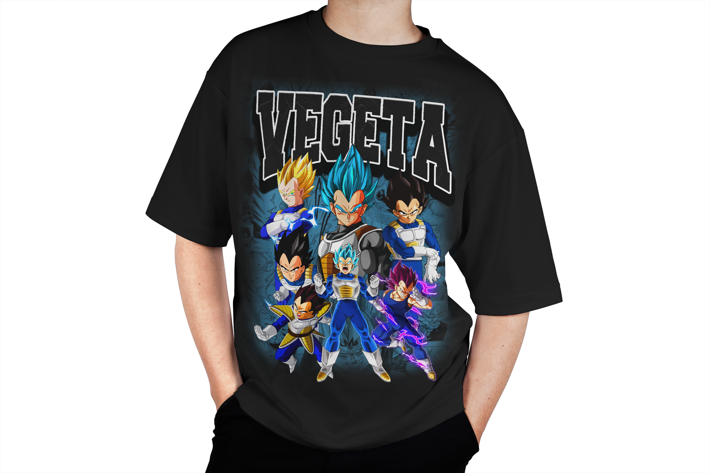 VEGETA COMIC Tee