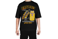 Young Kobe Bryant Yellow Jersey Tee