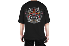 Samurai Oni Black Mask Tee