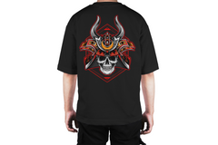 Samurai Skull Red Tee