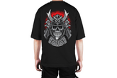 Samurai Skull Warrior Black Tee