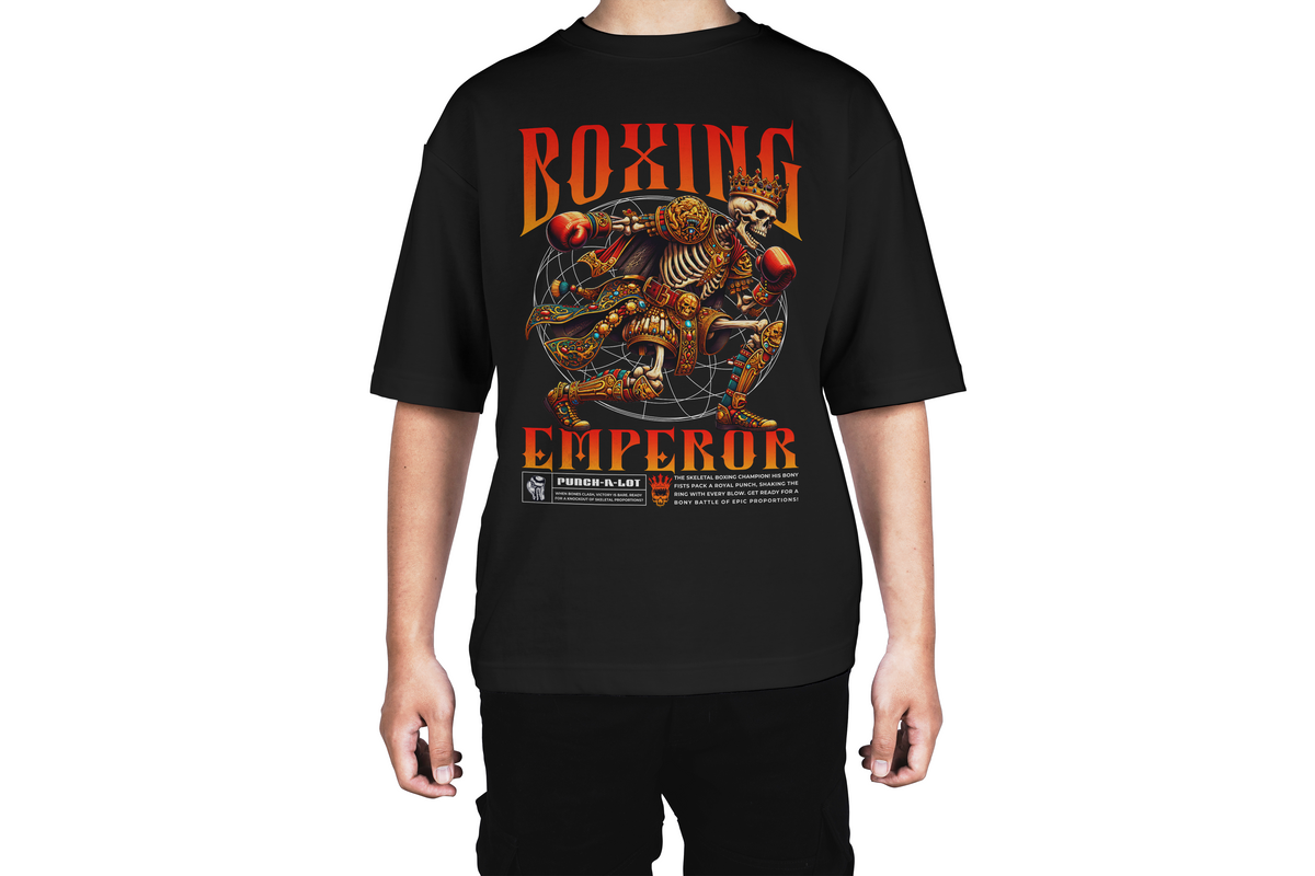 Boxing Emperor Skeleton King Tee