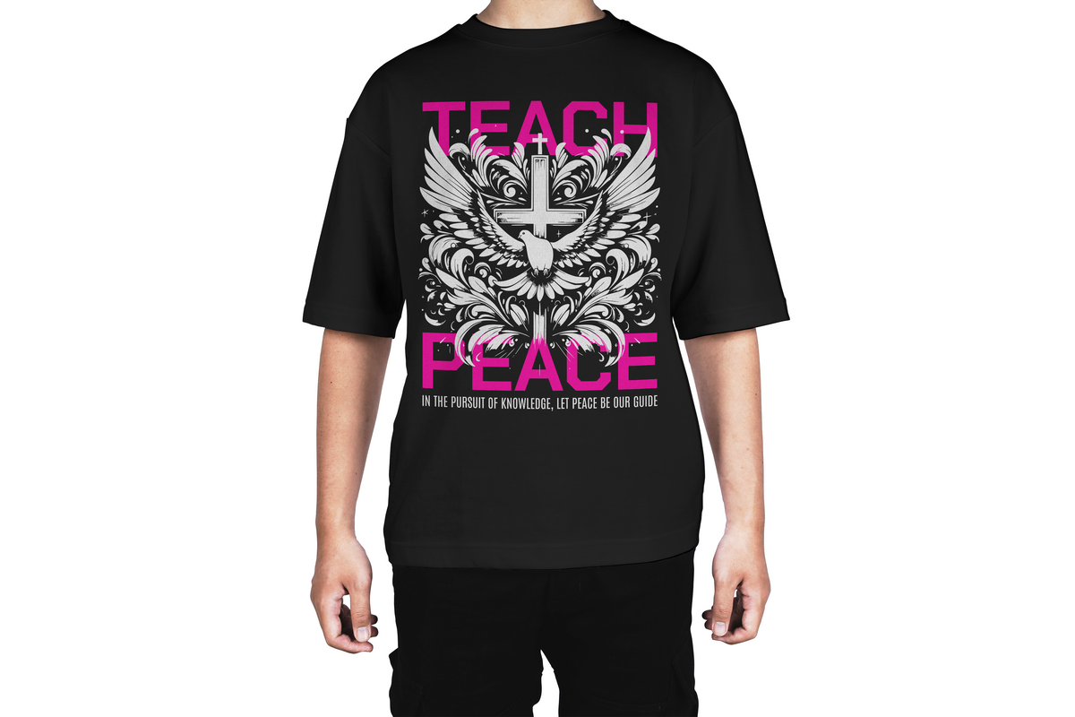 Teach Peace Style Tee