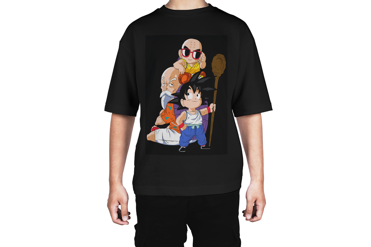 Kid Goku & Masters Classic Anime Tee
