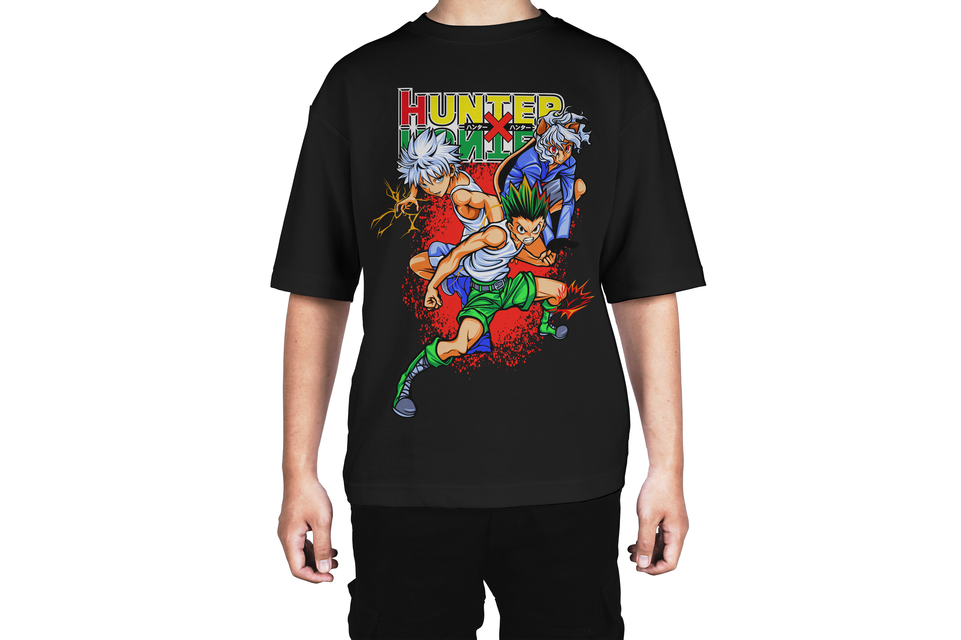 Hunter x Hunter Action Trio Tee