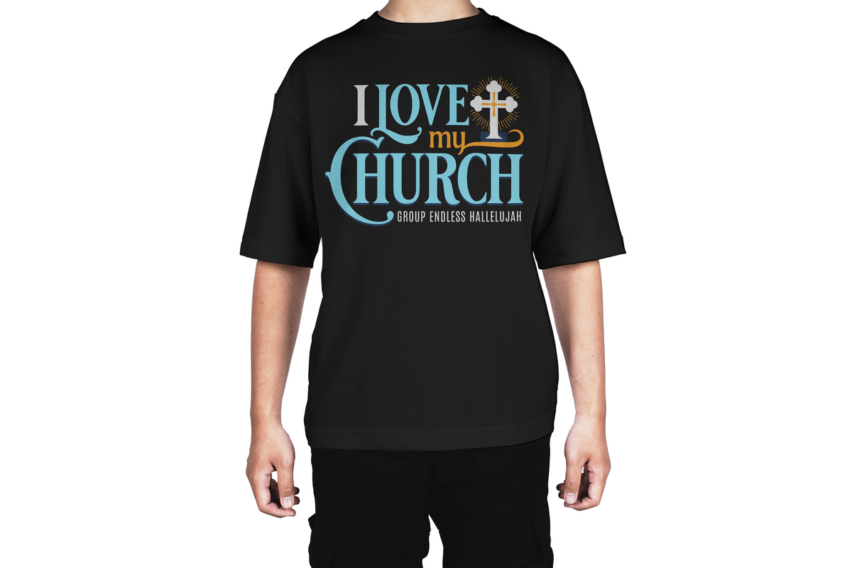 I Love My Church Faith Tee