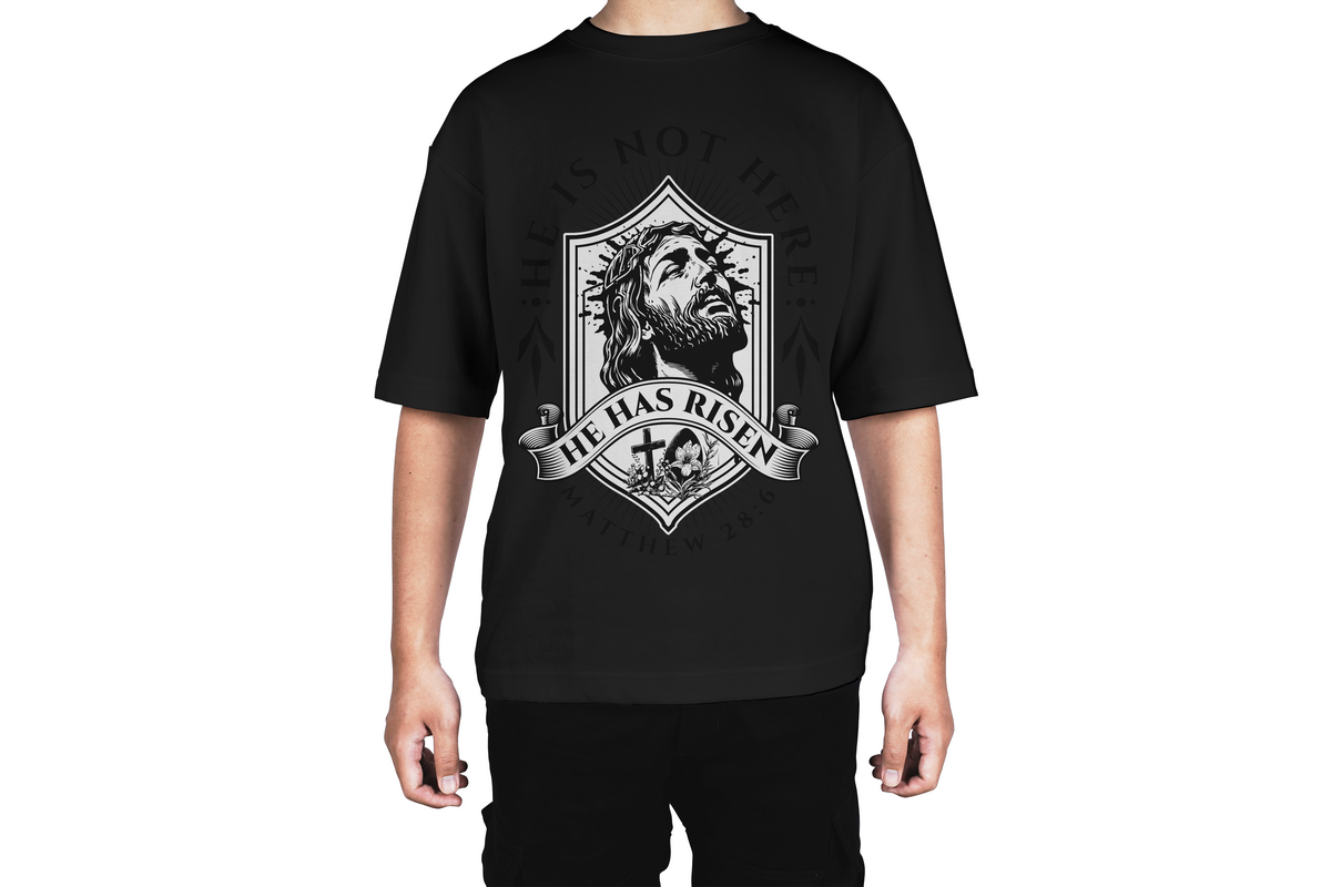 He Has Risen Jesus Tee